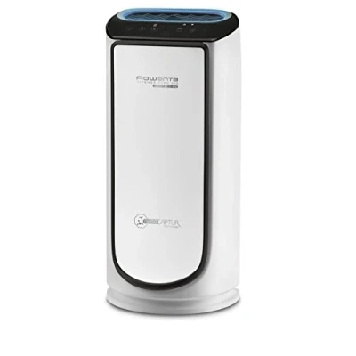 Immagine di Rowenta PU6080 Intense Pure Air Connect Xl, Purificatore D&#039;Aria con 4 Livelli di Filtraggio, Filtra Fino al 100% Allergeni e Particelle Sottili, Connesso All&#039;App, Purifica in 5 Minuti, Silenzioso, Bianco