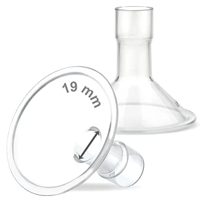 Immagine di Maymom MyFit 19mm Shield (2pz) Compatibile w Widemouth Connettore Non Originale Spectra S2 Accessori S1 Pompa Parti Flangia