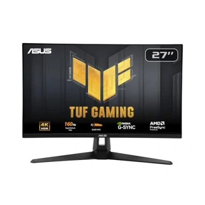 Immagine di ASUS TUF Gaming VG27UQ1A, Monitor da 27&quot;, 4K HDR (3840x2160), 1ms Response Time, 160Hz, AMD FreeSync Premium, Compatibile con NVIDIA G SYNC, 95% DCI P3, Nero