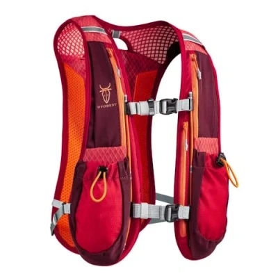 Immagine di UTOBEST Zaini da corsa leggeri e idratanti, 5L（rosso）