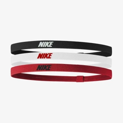 Immagine di Nike Performance Headbands 3 PACK Altri accessori, Donna, Taglia: One Size, Black/white/university red