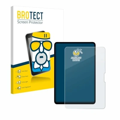 Immagine di brotect Pellicola Vetro Opaca per Apple iPad Pro 13&quot; WiFi Cellular 2024 Protezione Schermo [Anti Riflesso, Durezza 9H]