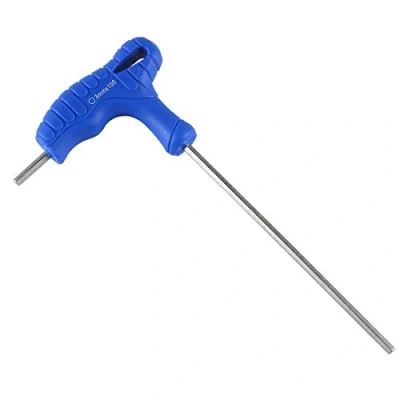 Immagine di Larcele 1 pezzo Chiave a Esagonali Metriche con Impugnatura T NLJBS 07,Blu (3mm)