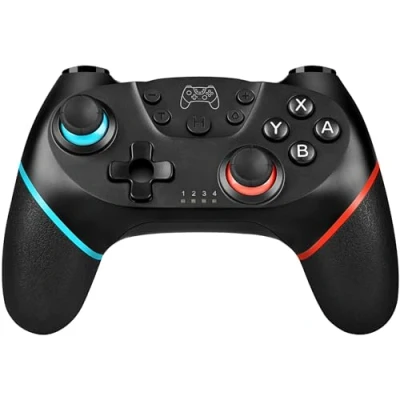 Immagine di Zakgbxbig Controller per Switch, Wireless Pro Switch Lite, Remote Gamepad Joystick, Turbo e Doppia Vibrazione
