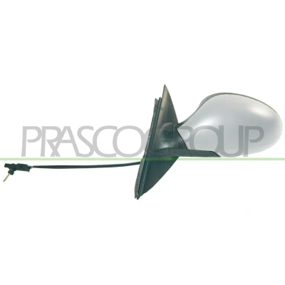 Immagine di Specchio retrovisore esterno Prasco ST0337124 Sx con la prima mano manuale regolabile dall&#039;interno, Regolazione:comando cavo flessibile, asferico