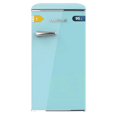 Immagine di Cecotec Mini Frigo Retrò Bolero Coolmarket TT Origin 103 Blue E. Frigorifero Blu, 89,3 cm di Altezza E 48,7 Larghezza, 95 L Capacità Classe