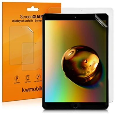 Immagine di kwmobile 2X Pellicola Protettiva Compatibile con Apple iPad PRO 10,5&quot; Set Pellicole Touchscreen Antiriflesso e Anti Impronte per Tablet