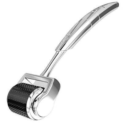 Immagine di AME Pure CIT rullo per microneedling potenziare il collagene, micro aghi di alta qualità, 0,5 mm, derma roller viso, alternativa al trattamento laser