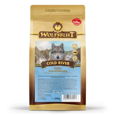 Immagine di Wolfsblut Cold River Senior Penso con Trota e patate dolci per Cani a partire da 7 anni