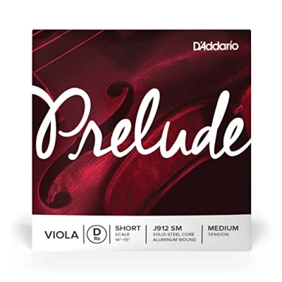 Immagine di D&#039;Addario Corda Singola RE Prelude per viola, Short Scale, tensione media