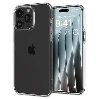 Immagine di Spigen Liquid Crystal TPU Back Cover Trasparente Apple iPhone 15 Pro