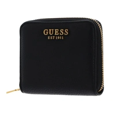 Immagine di Guess Laryn Small ZIP Around Portafoglio, Donna, Taglia: One Size, Black