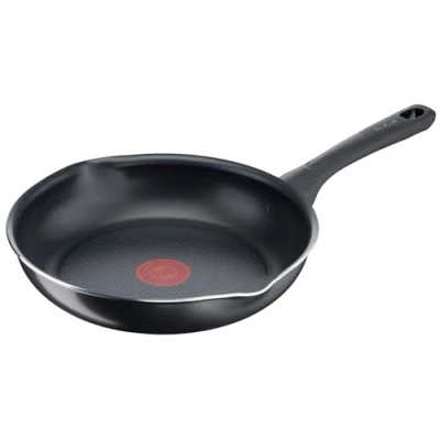 Immagine di Tefal Day By On Padella 28 cm con antiaderente in titanio, beccucci versatori, termo signal, base diffusore, forma profonda, adatta per gas, vetroceramica ed elettrici, facile da pulire