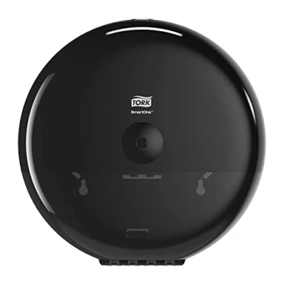 Immagine di Tork SmartOne® 680008, Distributore di carta igienica ad alta capacità, nero T8, linea elevazione