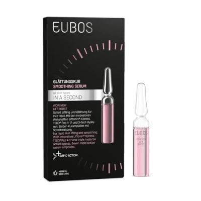 Immagine di Eubos Wow Now Lift Boost Fiale lisciante, 7 x 2 ml, trattamento immediato per giorni contro le rughe fini; sollevamento istantaneo e levigatura
