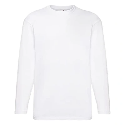 Immagine di Fruit of the Loom 61 038 0 Maglietta a maniche lunghe Bianco 3XL