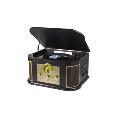Immagine di Technaxx TX 103 Giradischi USB Trasmissione a cinghia Marrone antico