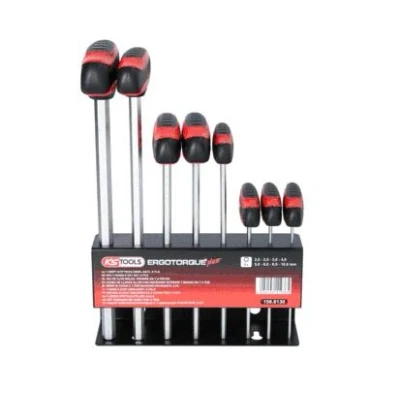 Immagine di KS TOOLS 158.8130 Kit cacciavite 8 Espositore di metallo