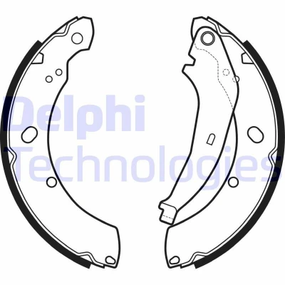 Immagine di Set di ganasce freno DELPHI LS2136