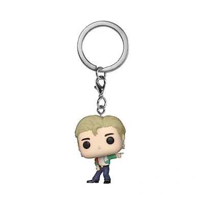 Immagine di Funko Pop! Keychain: BTS Dynamite Jimin Mini Figura in Vinile da Collezione Novità Portachiavi Riempitivi per Calze Idea Regalo Merchandising Ufficiale Music Fans Minifigure