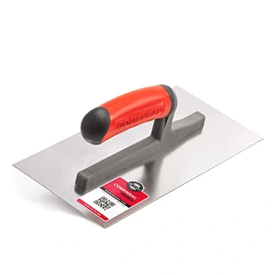 Immagine di COMENSAL® Frattone 280 x 130 mm in Acciaio Inox Inossidabile per Colla Cazzuola Made EU