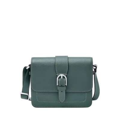 Immagine di Fossil Zoey Borsa in pelle, cotone o poliestere da donna, Verde, 19.68cm L x 5.71cm W x15.88cm H