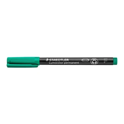Immagine di Staedtler Lumocolor Permanent Verde (set 10)