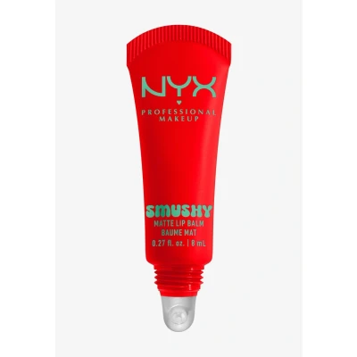 Immagine di NYX Professional Makeup Balsamo Labbra Profumato, Morbide e Idratate, Effetto Soft Matte, Con Polvere di Riso Mochi Ceramidi, Smushy Tonalità: Sorbet, 8 ml