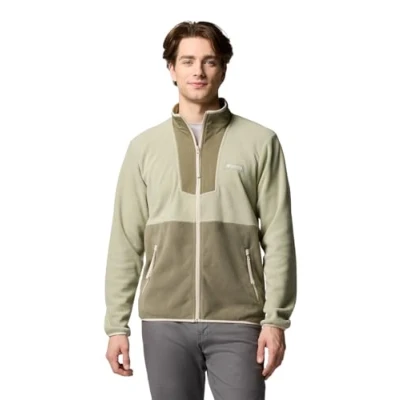 Immagine di Columbia Sequoia Grove Giacca in pile, Uomo, Taglia: Small, Safari/stone green