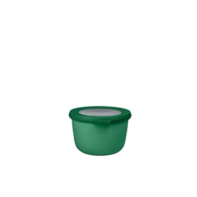 Immagine di Mepal Multi Bowl Cirqula Round Contenitori Plastica con Coperchio Adatto come contenitore ermetico per Frigo, microonde, Congelatore e piatti da portata Ciotole Cucina 500 ml Vivid grreen