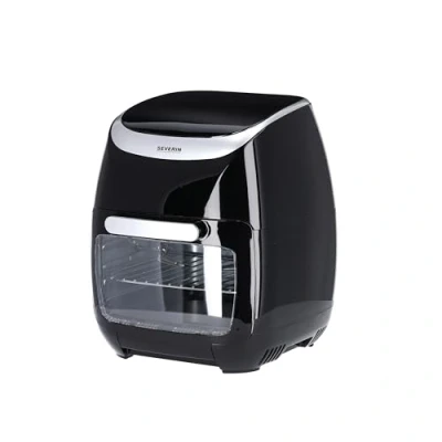 Immagine di Severin FR 2446 Friggitrice 2000 W Funzione aria calda, Protezione da surriscaldamento Nero / Argento