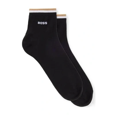 Immagine di HUGO 2P RS UNI CC Calze, Uomo, Taglia: 43 46, Black