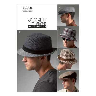 Immagine di Vogue Men&#039;s Hats One Envelope Pattern