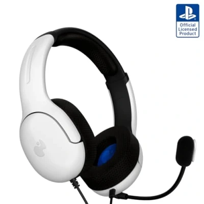 Immagine di PDP Cuffie Stereo LVL40 per Playstation 4 &amp; 5, Bianco