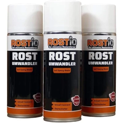 Immagine di Rostio Epoxy 3 convertitori di ruggine spray 400 ml (set da 3)