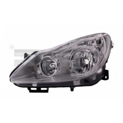 Immagine di TYC 20 1154 05 2 Fari Sx H7, H1 per veicolo circolazione Dx con motore elettrico OPEL: Corsa D Hatchback