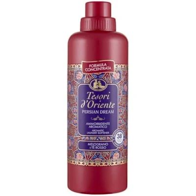 Immagine di Tesori d&#039;Oriente Ammorbidente Lavatrice Concentrato Persian Dream, dalle Note di Gelsomino e Melograno, Fino a 38 Lavaggi, con Preziose Microcapsule Per Capi Morbidi Profumati, 760 ml