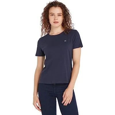 Immagine di Tommy Jeans SOFT TEE Tshirt basic, Donna, Taglia: 34, Twilight navy