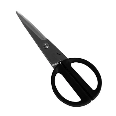 Immagine di Kai Michel Bras Forbici da Cucina Giapponesi Piccole, Nere con Una Lunghezza Totale di 20 cm Lama 12,5 qualità Premium universali