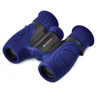 Immagine di KODAK Binocolo BCS100 Binoculare Compatto per Bambini, Gomma Morbida, Ingrandimento 8X Blu