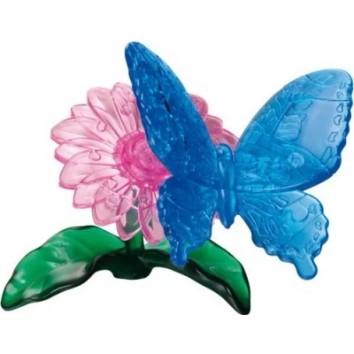 Immagine di HCM Kinzel Jeruel 59125 Puzzle 3D Effetto Cristallo, Farfalla