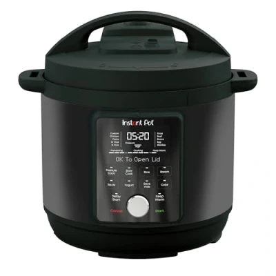 Immagine di Instant Duo Plus con WhisperQuiet/silenzioso multicooker, pentola a pressione da 5,7 litri, cuoci riso, vapore, padella per saltare, sterilizzatore, yogurt, dispositivo Sous Vide