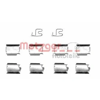 Immagine di METZGER 109 1246 Kit accessori, Pastiglia freno JEEP: WRANGLER 3, Cherokee IV, CHRYSLER: GRAND 5OYAGER 5, OPEL: Meriva A, Corsa C Hatchback