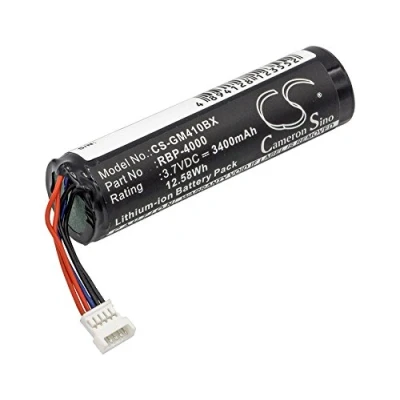 Immagine di CS GM410BX Batterie 3400mAh compatibile con [Datalogic] GBT4400, GBT4430, GM4100, GM4100 BK 433Mhz, GM4130, GM4400, GM4430, RBP GM40, [Gryphon] GM40 sostituisce 128000894,