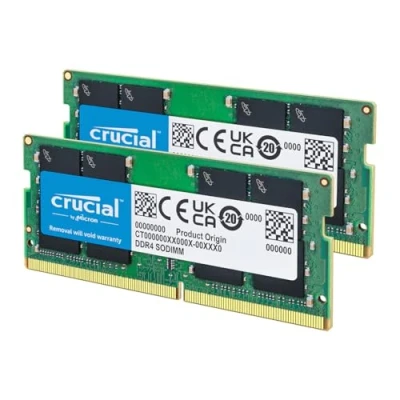 Immagine di Crucial CT2K8G4SFRA32A Kit memoria Laptop DDR4 16 GB 2 x 8 3200 MHz 260pin SO DIMM CL22