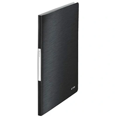 Immagine di Leitz 39580094 Style Display Book, nero satinato, 20 tasche, 1 pezzo