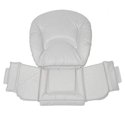 Immagine di Foppapedretti Cuscino Imbottito Ricambio Originale per Seggiolone IlSediolone, bambini, in Morbida Spugna Rivestita PVC, Igienico Lavabile e Anatomico, Seduta Confortevole, Pois