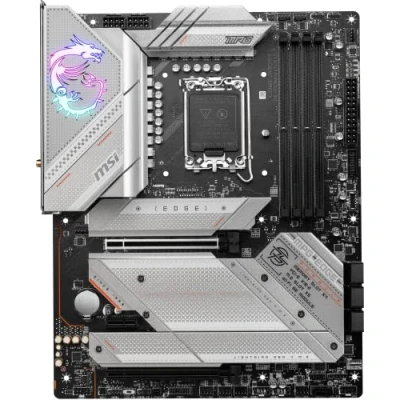 Immagine di MSI MPG Z790 Edge WiFi Scheda madre, ATX Supporta processori Intel di 12a e 13a generazione, LGA 1700 90A SPS VRM, DDR5 Memoria Boost 7200+MHz/OC, PCIe 5.0 4.0 x16.5 x M.2 G. en4, Wi Fi 6E