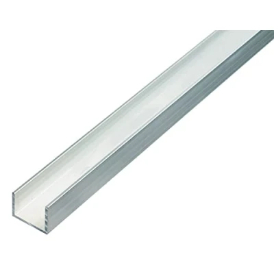 Immagine di Alberts 488130 Profilo a U, alluminio, naturale, 1000 x 30 20 mm