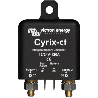 Immagine di Victron Energy Cyrix ct 12/24 Volt 120 amp Combinatore di Batterie Intelligente